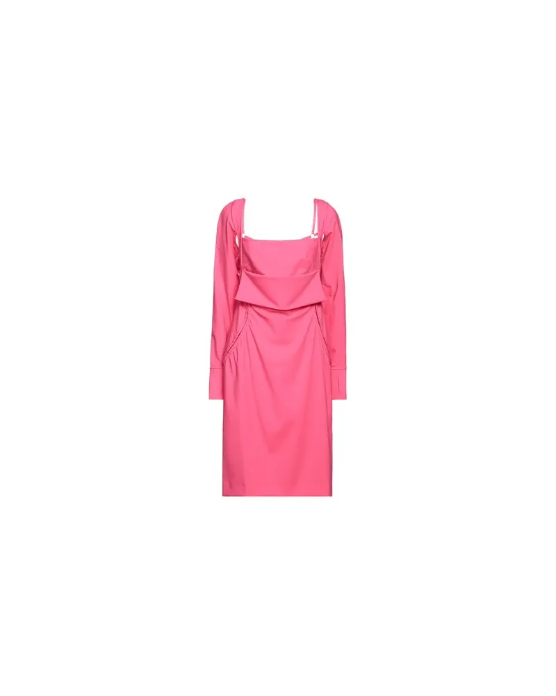 Jacquemus KLEIDER - Midi-Kleiderauf YOOX.COM Fuchsia
