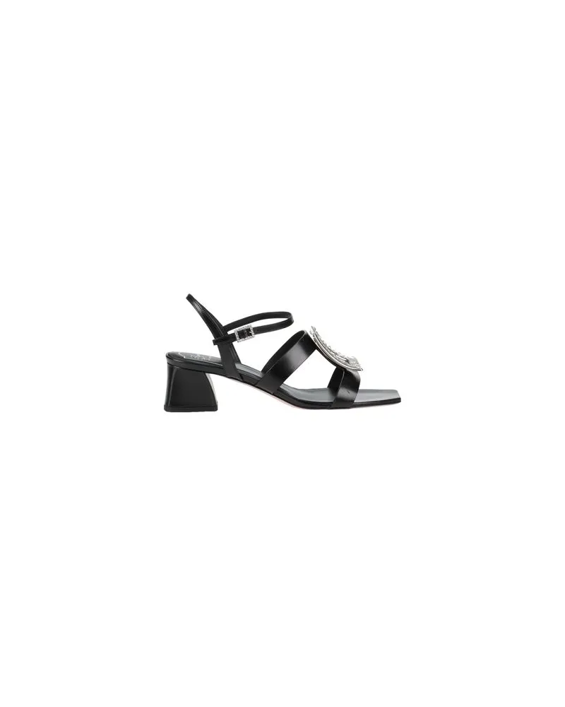 Roger Vivier SCHUHE - Sandalenauf YOOX.COM Schwarz