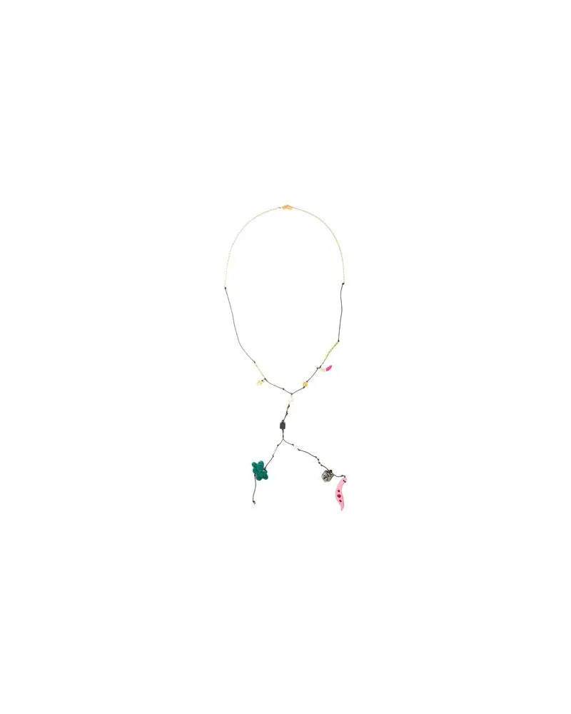 Marni SCHMUCK und UHREN - Halskettenauf YOOX.COM Dunkelbraun