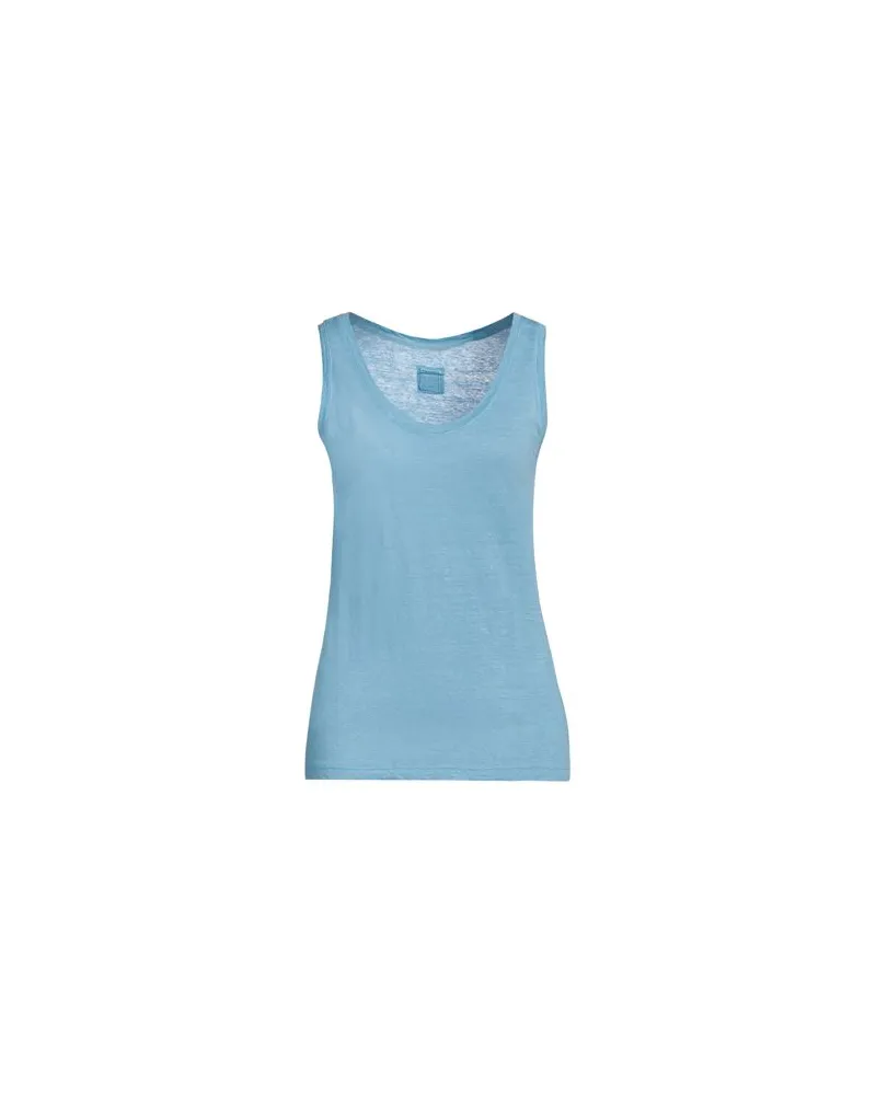 120% Lino TOPS - Tank Topsauf YOOX.COM Himmelblau