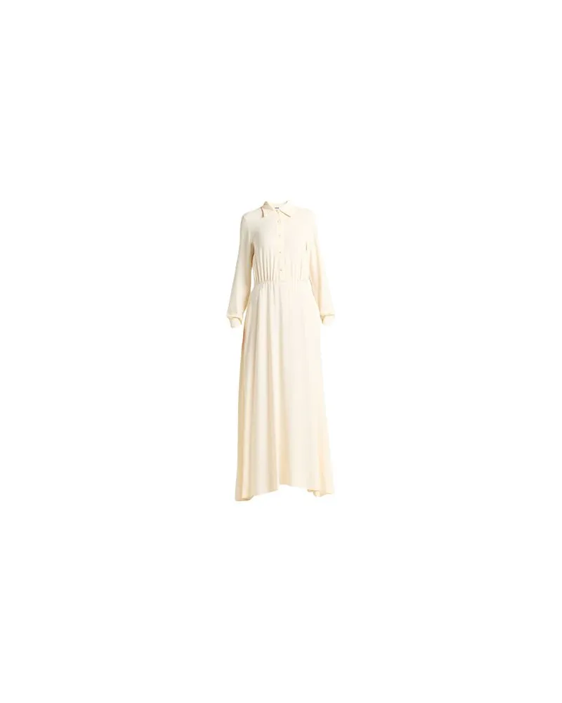 Mauro Grifoni KLEIDER - Maxi-Kleiderauf YOOX.COM Cremeweiß