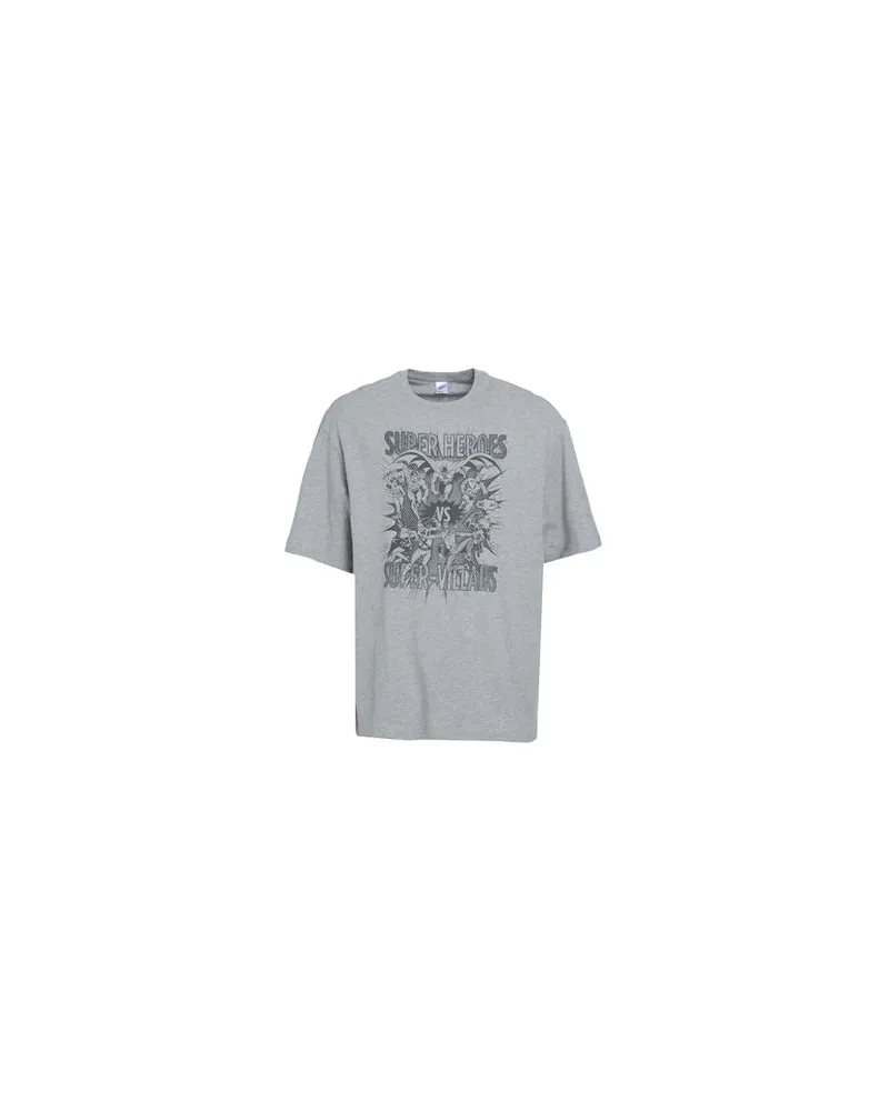 Reebok DC x RBK FACE-OFF TEE	  - TOPS - T-shirtsauf YOOX.COM Grau