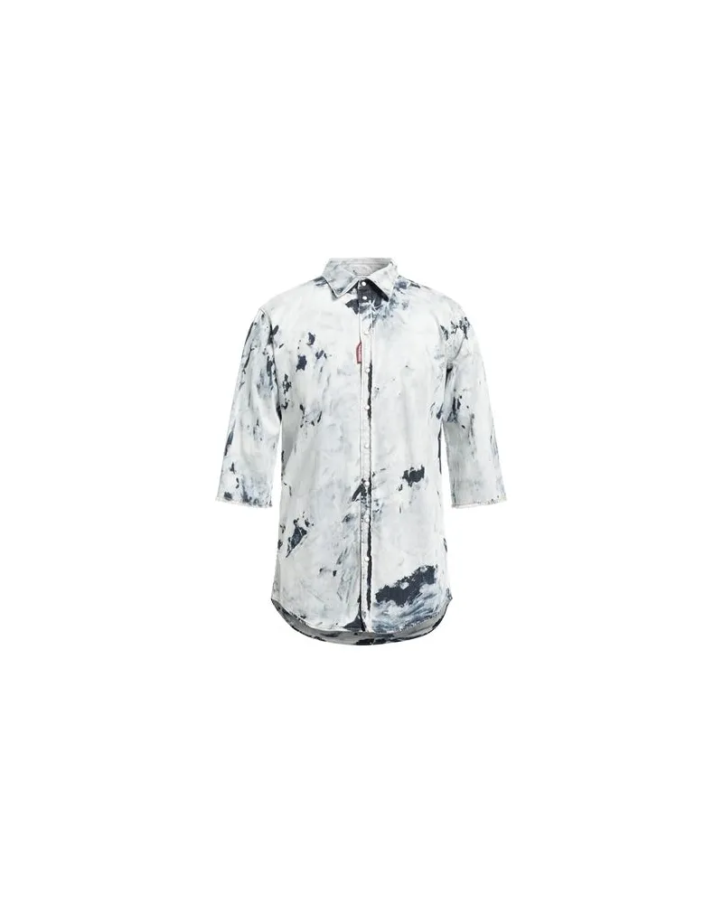 Dsquared2 TOPS - Jeanshemdenauf YOOX.COM Blau