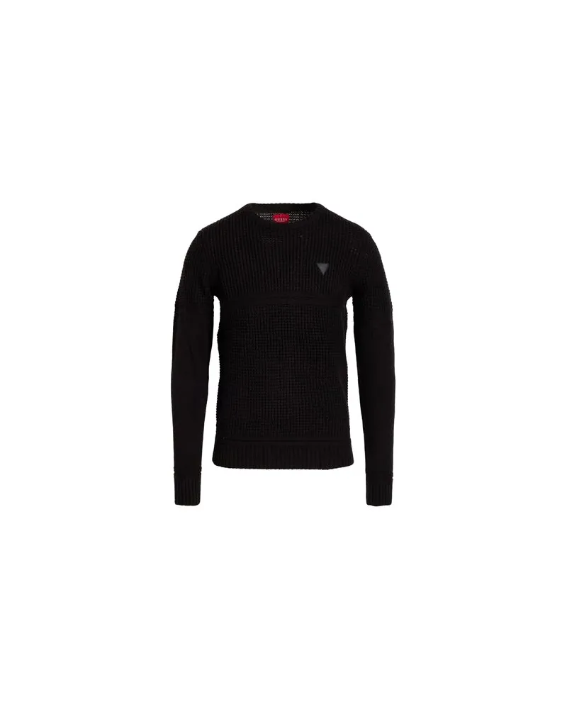Guess STRICKWAREN - Pulloverauf YOOX.COM Schwarz