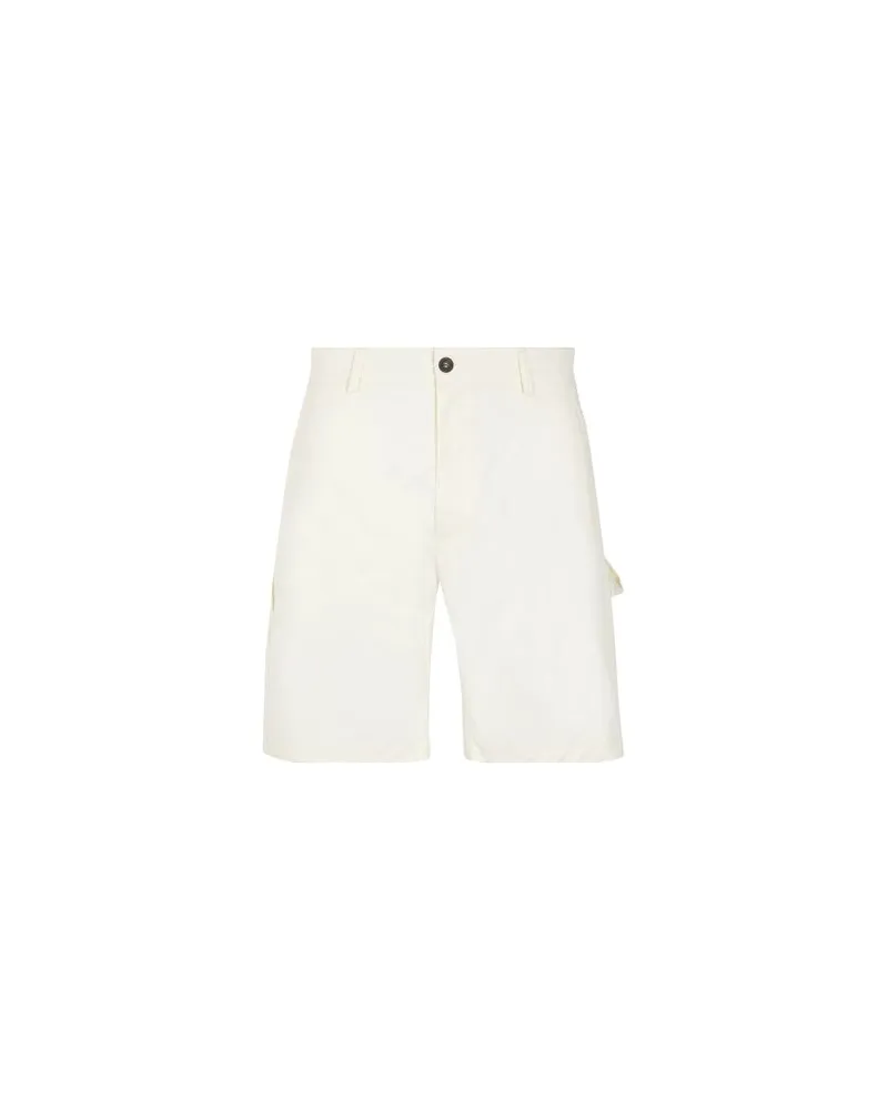 8 by Yoox COTTON UTILITY SHORTS  - HOSEN & RÖCKE - Shorts & Bermudashortsauf YOOX.COM Elfenbein