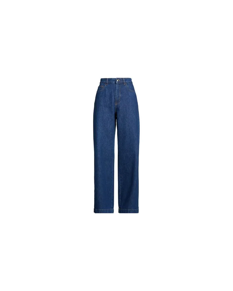 MOORER HOSEN & RÖCKE - Jeanshosenauf YOOX.COM Blau