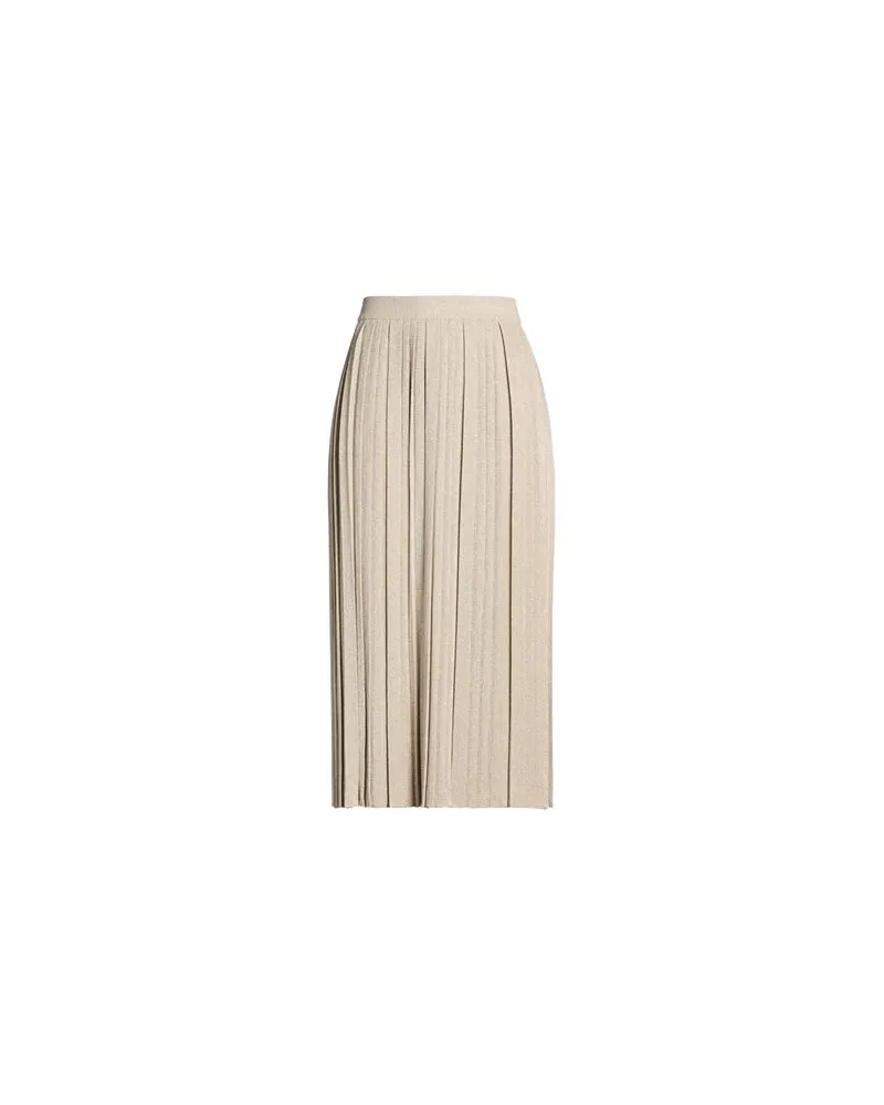 MARELLA HOSEN & RÖCKE - Midi-Röckeauf YOOX.COM Beige