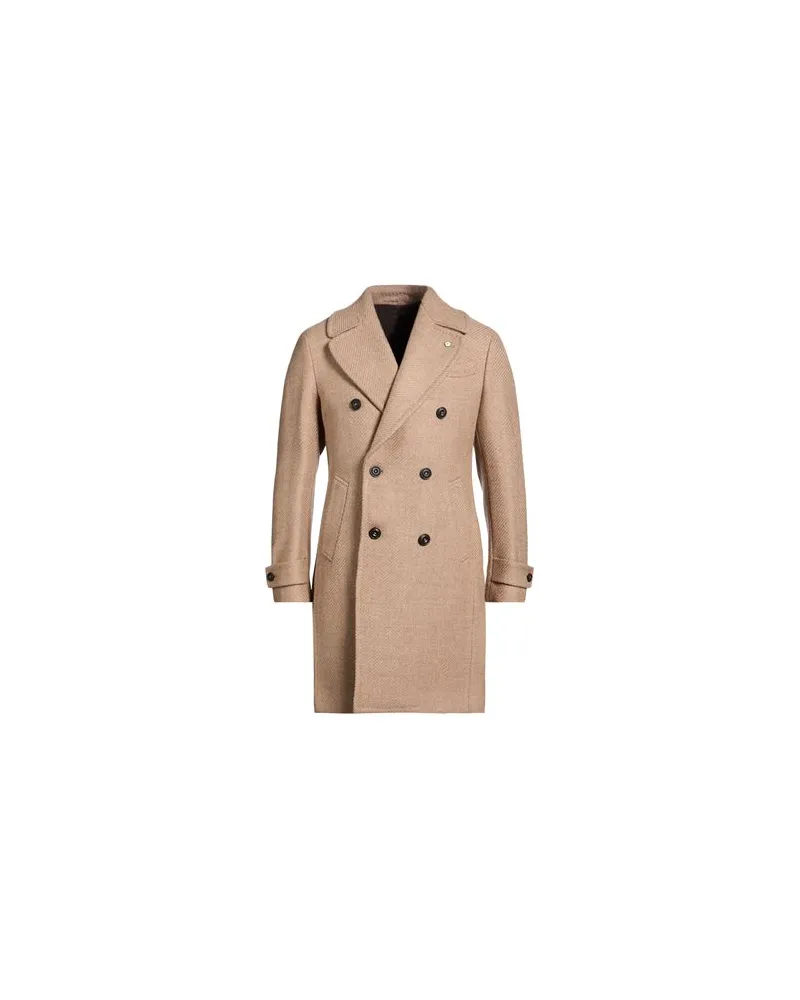 Luigi Bianchi Mantova JACKEN & MÄNTEL - Mäntelauf YOOX.COM Sand