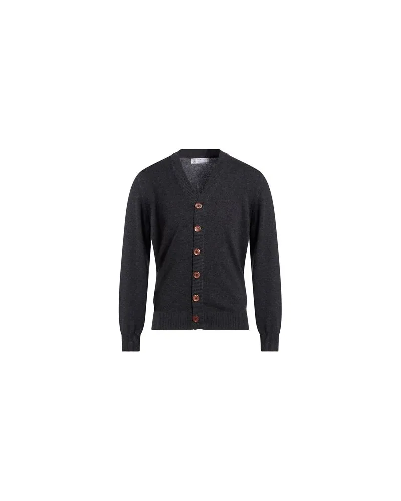 Brunello Cucinelli STRICKWAREN - Strickjackenauf YOOX.COM Blei