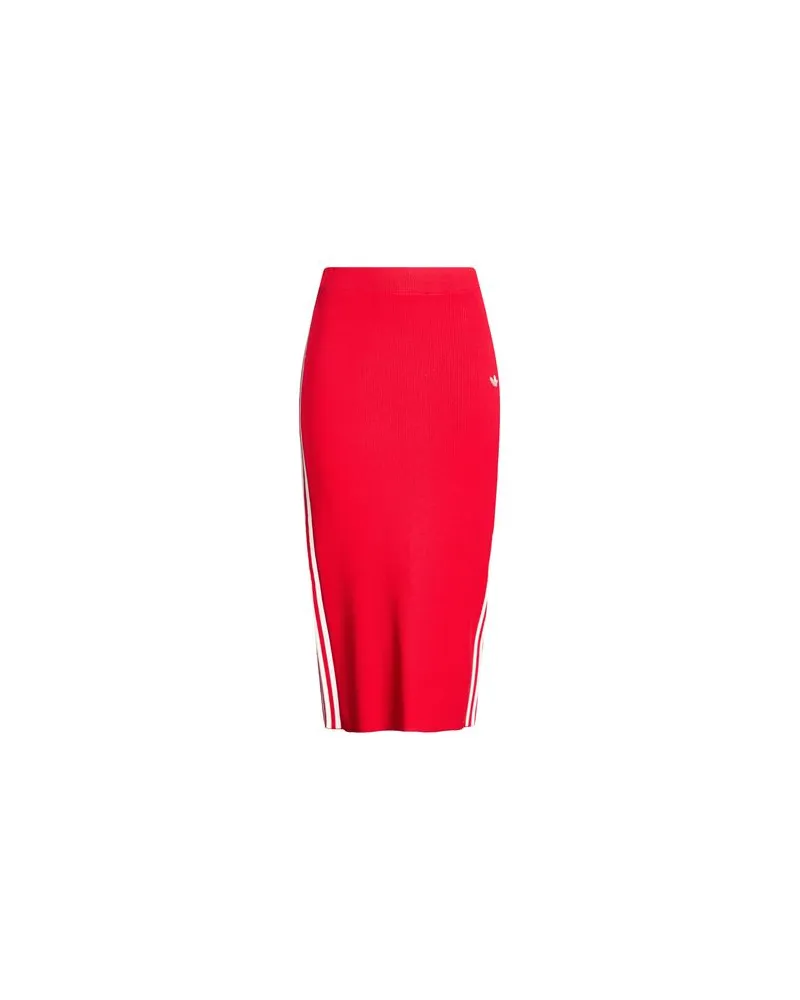 adidas HOSEN & RÖCKE - Midi-Röckeauf YOOX.COM Rot