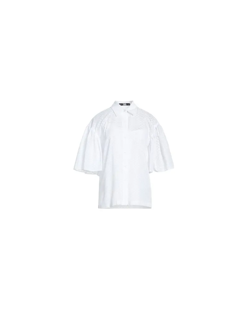 Karl Lagerfeld TOPS - Hemdenauf YOOX.COM Weiß