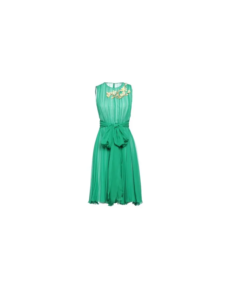 Dolce & Gabbana KLEIDER - Midi-Kleiderauf YOOX.COM Grün
