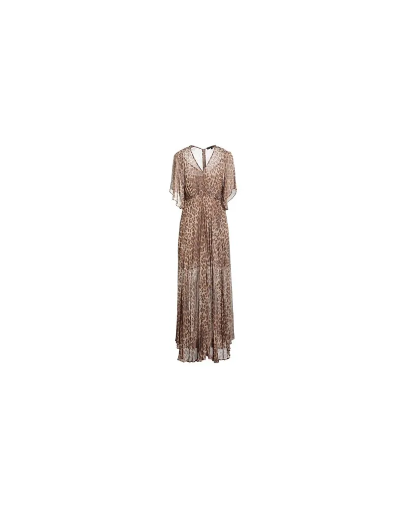 Maje KLEIDER - Maxi-Kleiderauf YOOX.COM Kamel