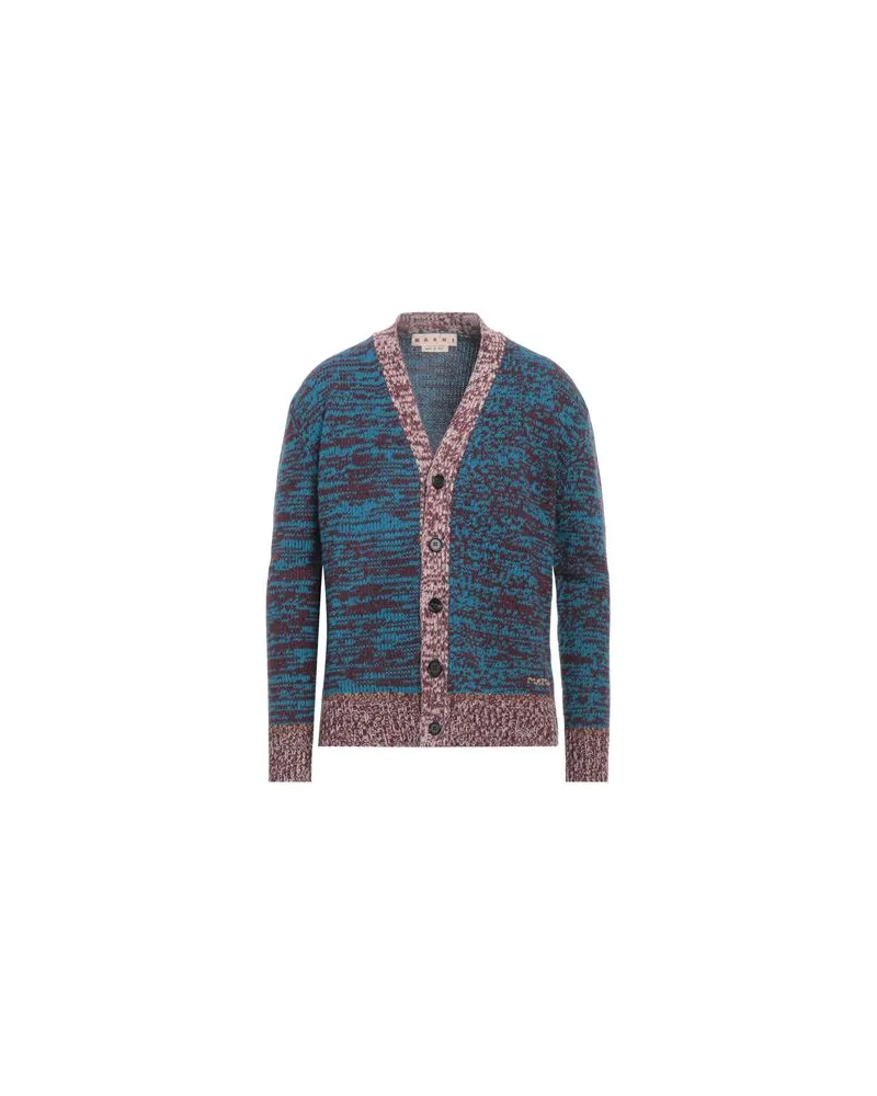 Marni STRICKWAREN - Strickjackenauf YOOX.COM Blau