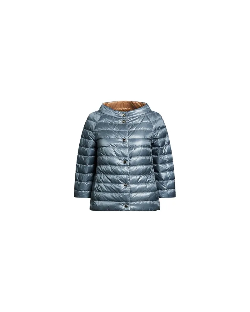Herno JACKEN & MÄNTEL - Pufferjacken & Daunenjackenauf YOOX.COM Taubenblau