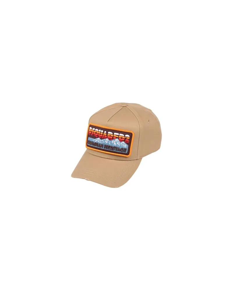 Dsquared2 ACCESSOIRES - Mützen & Hüteauf YOOX.COM Kamel