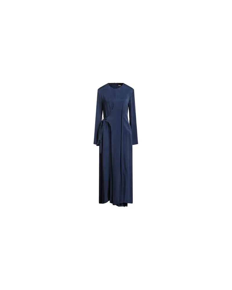 TELA KLEIDER - Maxi-Kleiderauf YOOX.COM Marineblau