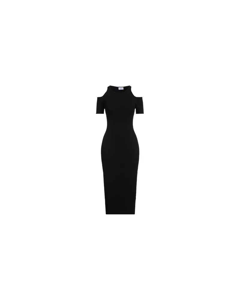MARELLA KLEIDER - Midi-Kleiderauf YOOX.COM Schwarz
