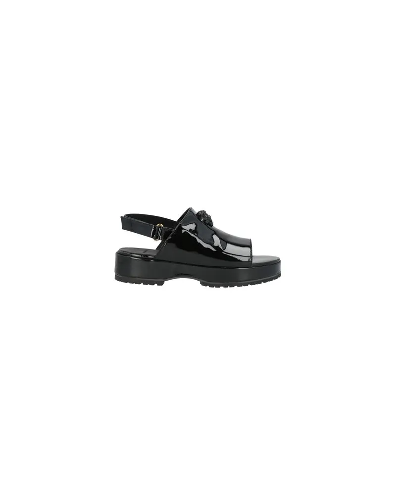 Versace SCHUHE - Sandalenauf YOOX.COM Schwarz
