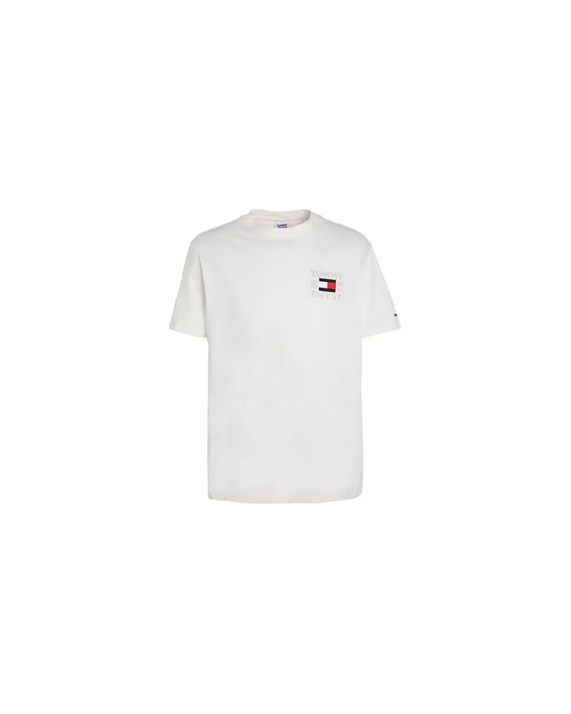 Tommy Hilfiger TJM TIMELESS BOX T-SHIRT  - TOPS - T-shirtsauf YOOX.COM Elfenbein