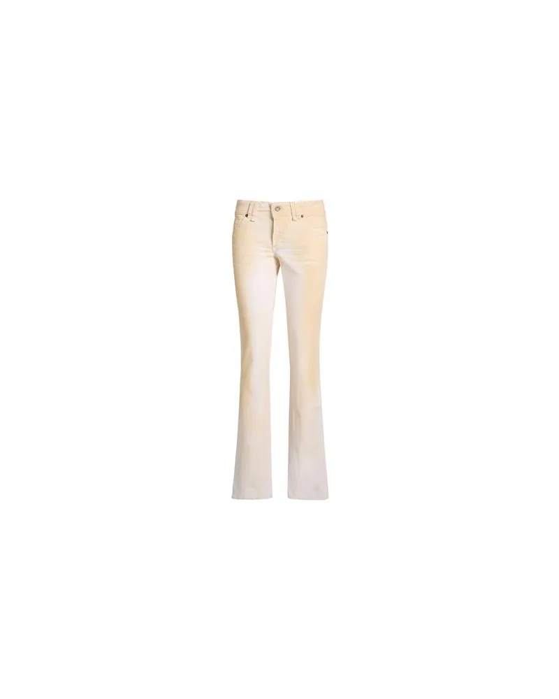 John Galliano HOSEN & RÖCKE - Jeanshosenauf YOOX.COM Beige