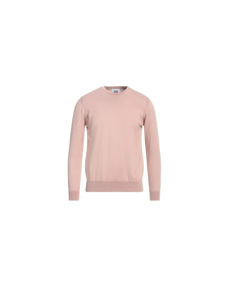 Alpha Studio STRICKWAREN - Pulloverauf YOOX.COM Rosa