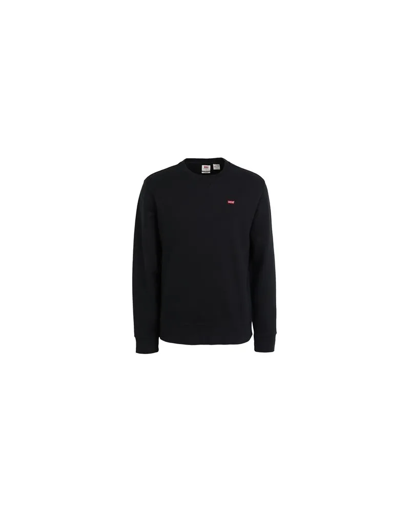 Levi's NEW ORIGINAL CREW NECK SWEATSHIRT  - TOPS - Sweatshirtsauf YOOX.COM Schwarz