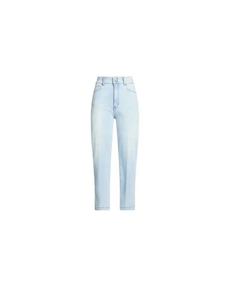 Moschino HOSEN & RÖCKE - Jeanshosenauf YOOX.COM Blau