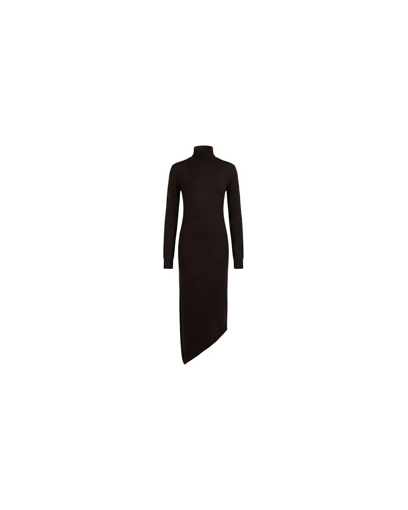 Courrèges KLEIDER - Maxi-Kleiderauf YOOX.COM Dunkelbraun