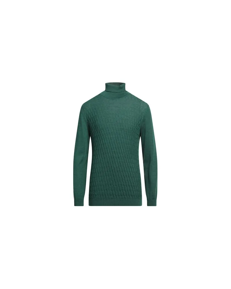 OFFICINA 36 STRICKWAREN - Rollkragenpulloverauf YOOX.COM Smaragdgrün