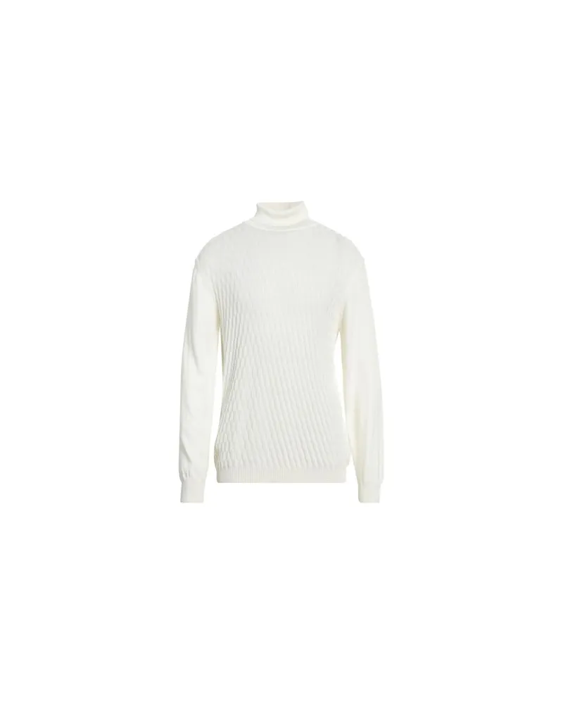 OFFICINA 36 STRICKWAREN - Rollkragenpulloverauf YOOX.COM Elfenbein