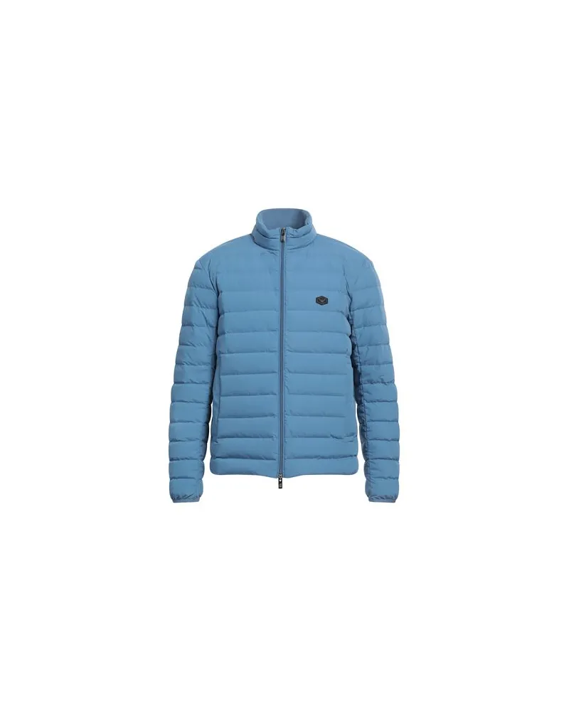 Emporio Armani JACKEN & MÄNTEL - Pufferjacken & Daunenjackenauf YOOX.COM Blaugrau