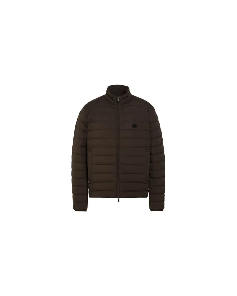 Emporio Armani JACKEN & MÄNTEL - Pufferjacken & Daunenjackenauf YOOX.COM Khaki