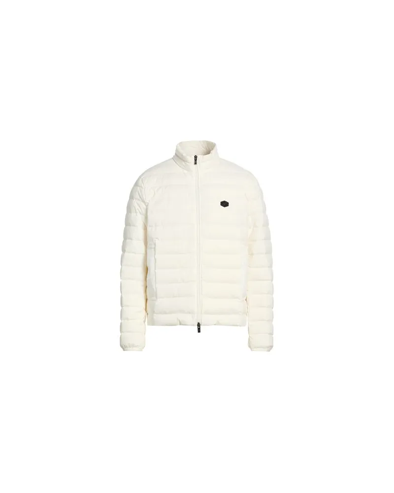 Emporio Armani JACKEN & MÄNTEL - Pufferjacken & Daunenjackenauf YOOX.COM Elfenbein