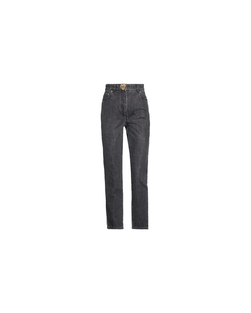 Moschino HOSEN & RÖCKE - Jeanshosenauf YOOX.COM Schwarz