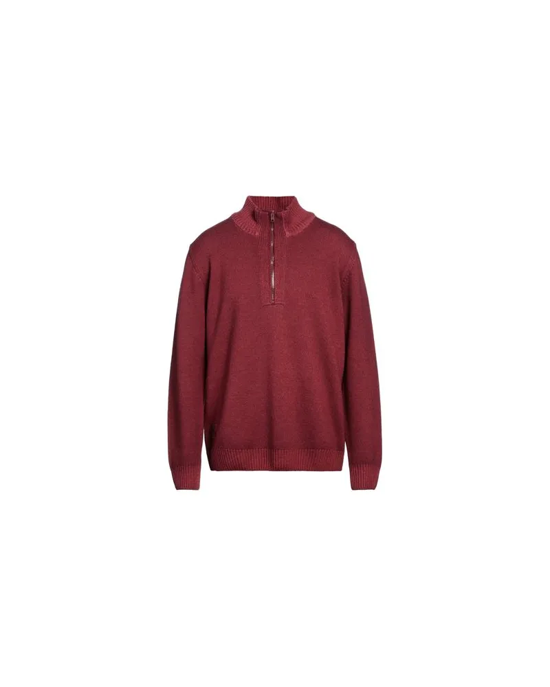 Blauer STRICKWAREN - Rollkragenpulloverauf YOOX.COM Bordeaux