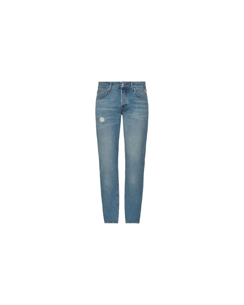 Roy Roger's HOSEN & RÖCKE - Jeanshosenauf YOOX.COM Blau