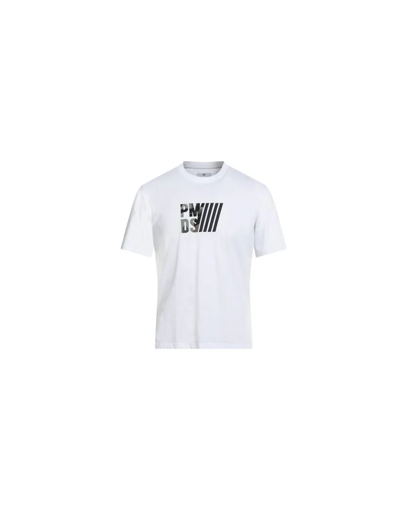 PMDS PREMIUM MOOD DENIM SUPERIOR TOPS - T-shirtsauf YOOX.COM Weiß
