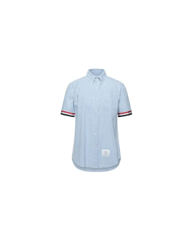 Thom Browne TOPS - Hemdenauf YOOX.COM Azurblau