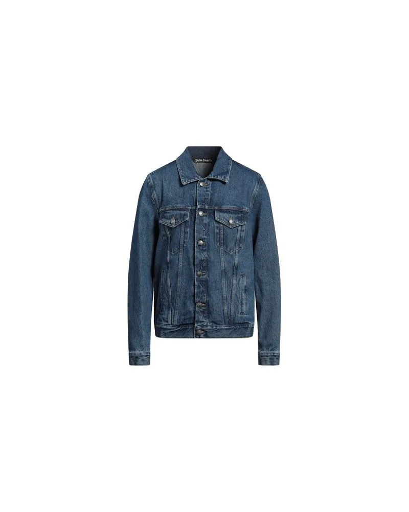 Palm Angels JACKEN & MÄNTEL - Jeansjacken/Mäntelauf YOOX.COM Blau