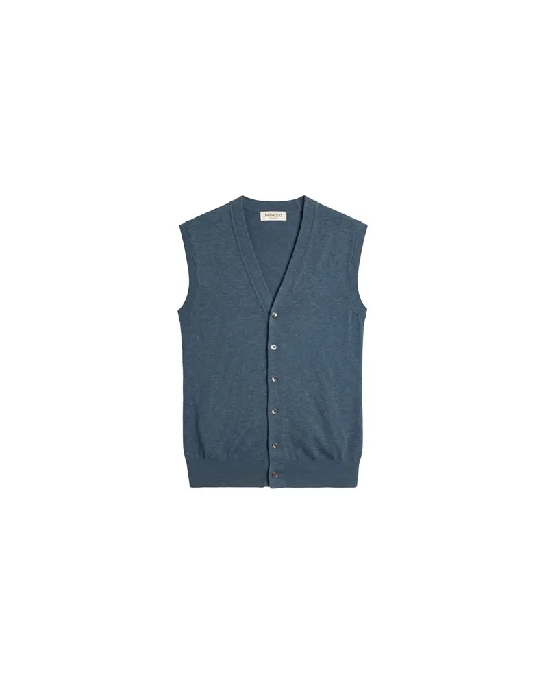 Bellwood STRICKWAREN - Strickjackenauf YOOX.COM Taubenblau