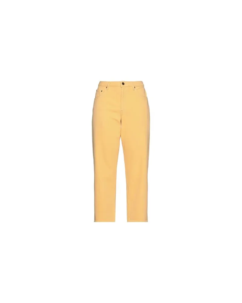 American Vintage HOSEN & RÖCKE - Jeanshosenauf YOOX.COM Gelb