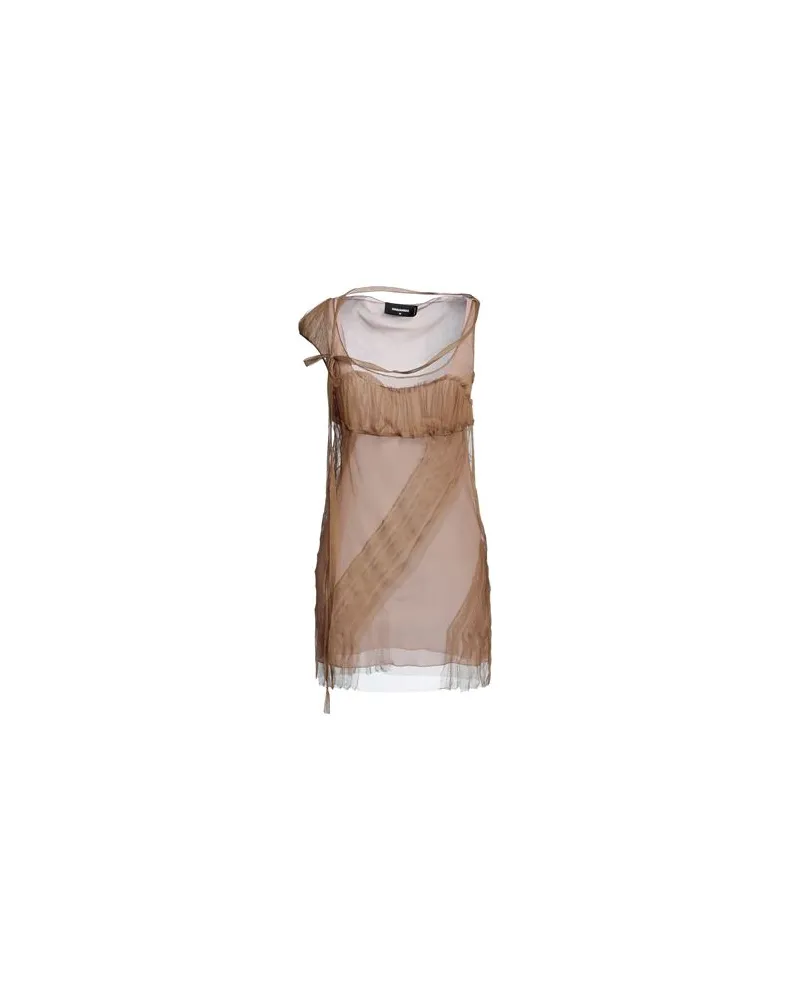 Dsquared2 KLEIDER - Mini-Kleiderauf YOOX.COM Kamel