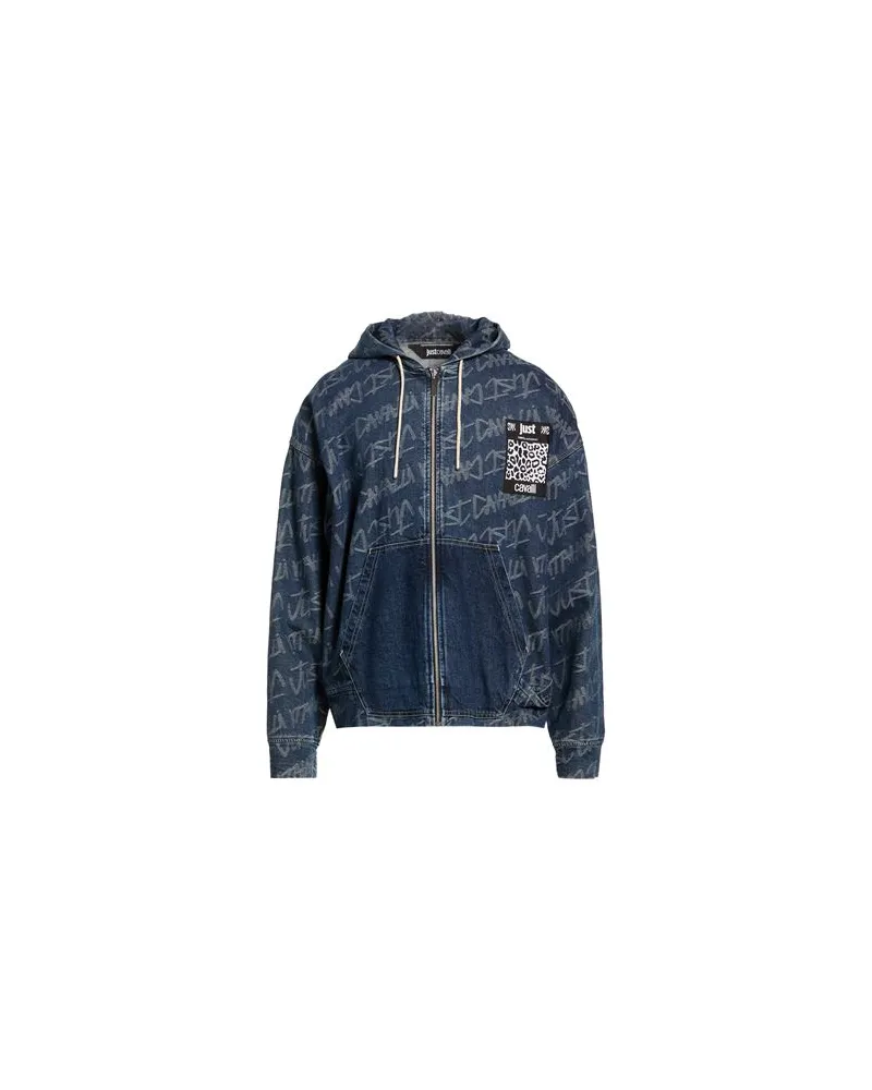 Just Cavalli JACKEN & MÄNTEL - Jeansjacken/Mäntelauf YOOX.COM Blau