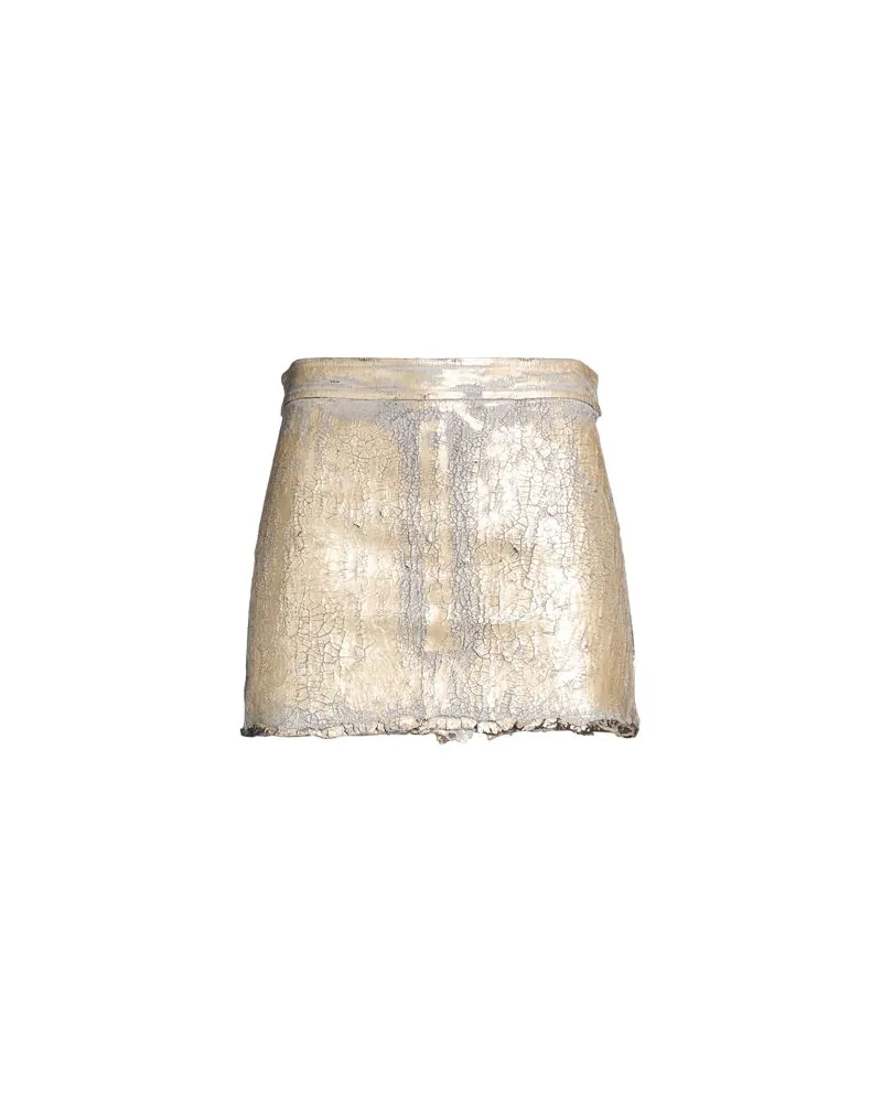 DRKSHDW by Rick Owens HOSEN & RÖCKE - Miniröckeauf YOOX.COM Gold