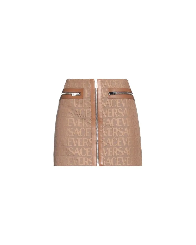Versace HOSEN & RÖCKE - Miniröckeauf YOOX.COM Kamel