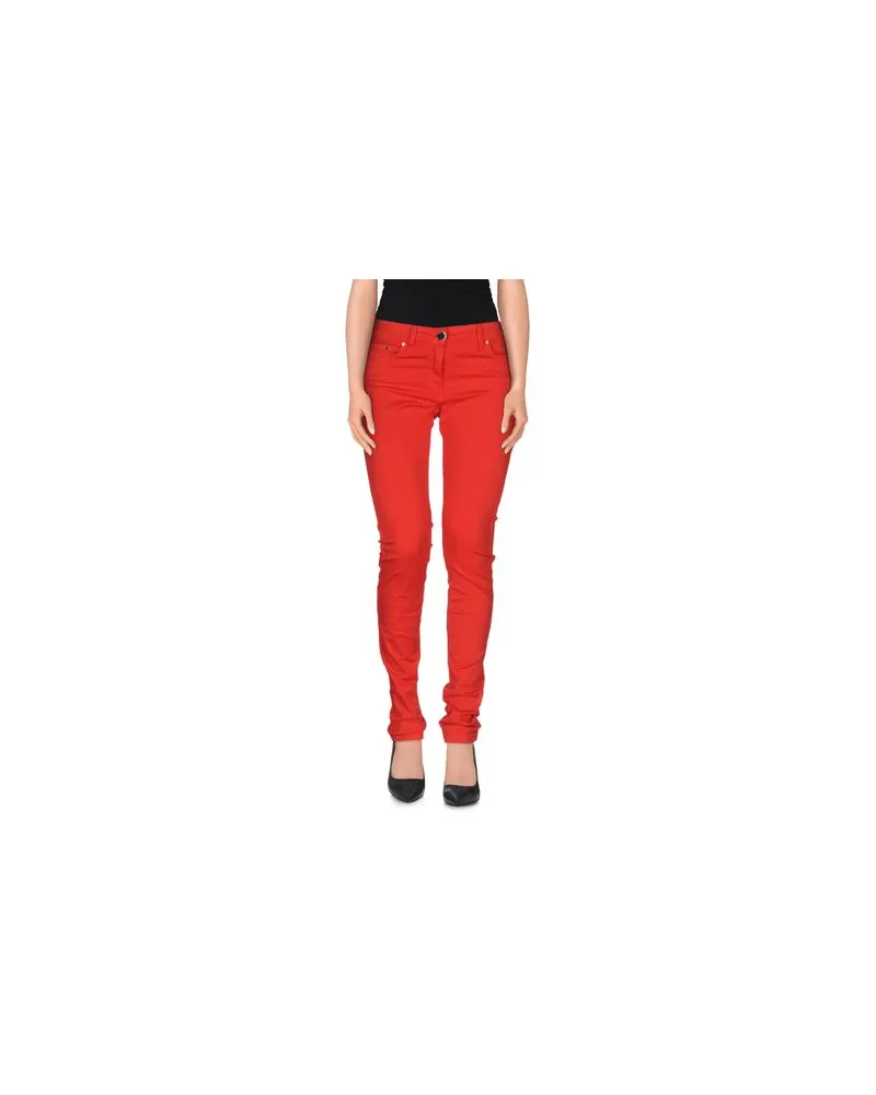 Elisabetta Franchi HOSEN & RÖCKE - Hosenauf YOOX.COM Rot