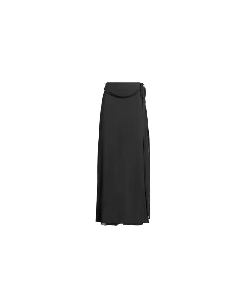 Ann Demeulemeester HOSEN & RÖCKE - Maxi-Röckeauf YOOX.COM Schwarz