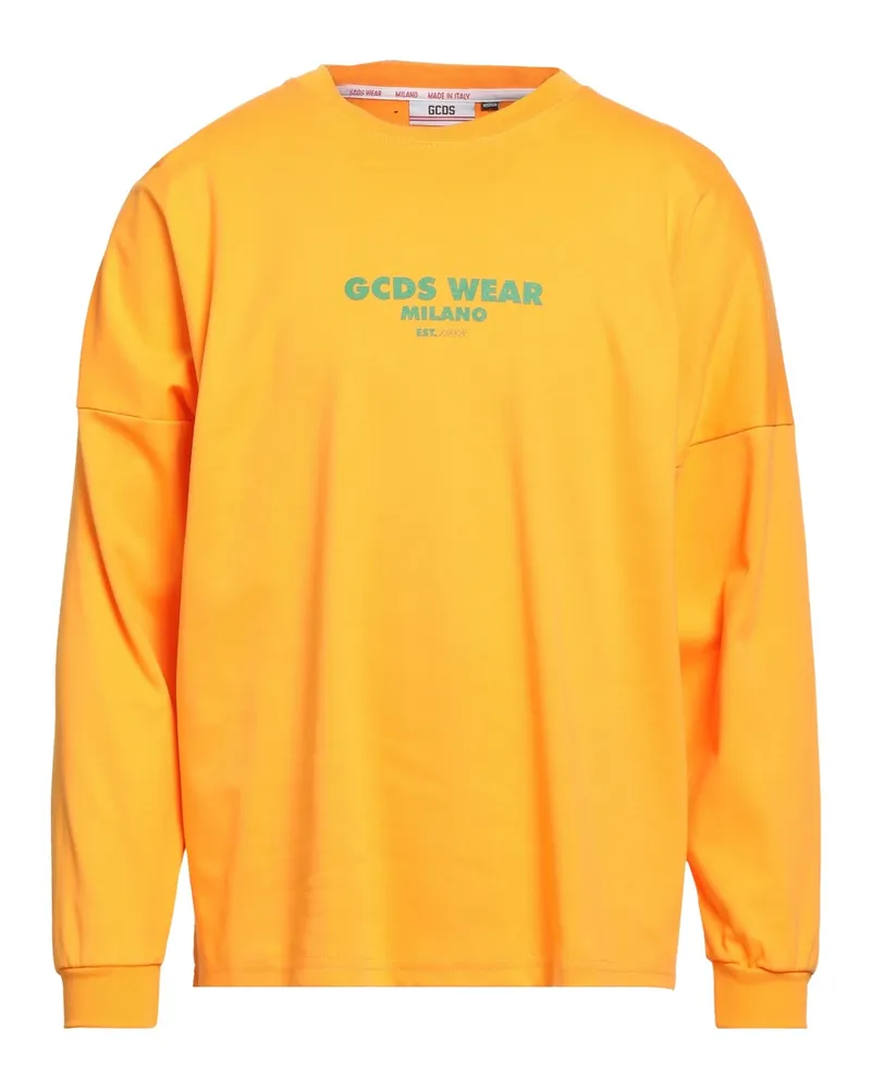 GCDS T-shirts Orange