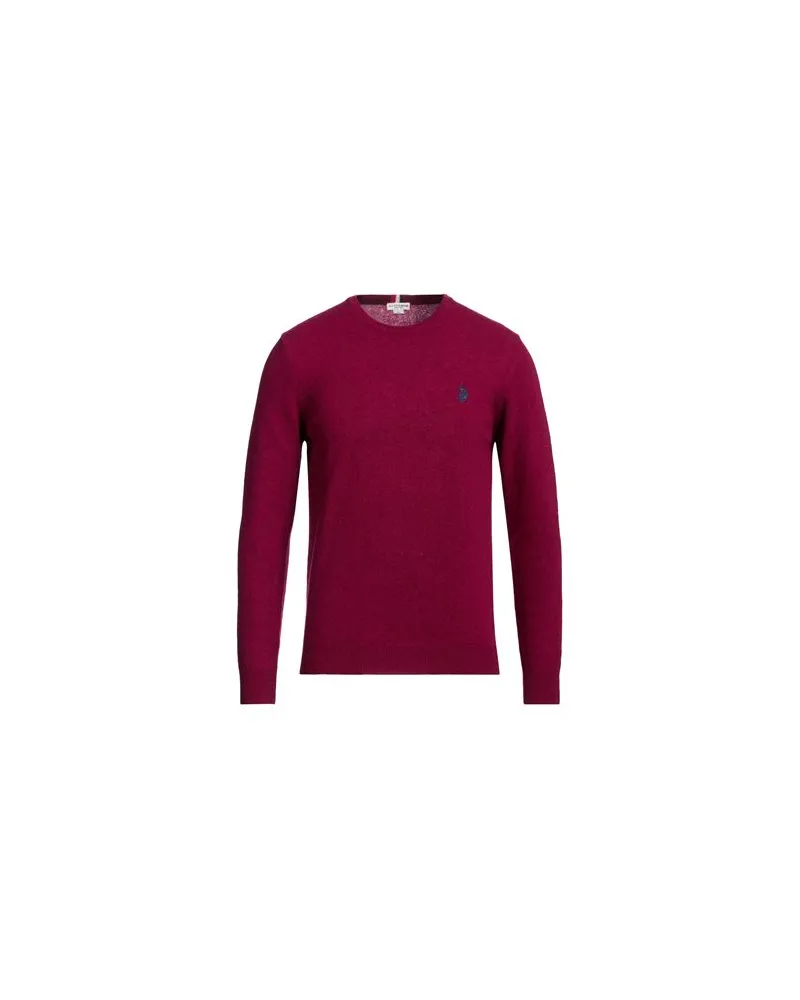U.S. Polo Assn.  STRICKWAREN - Pulloverauf YOOX.COM Pflaume